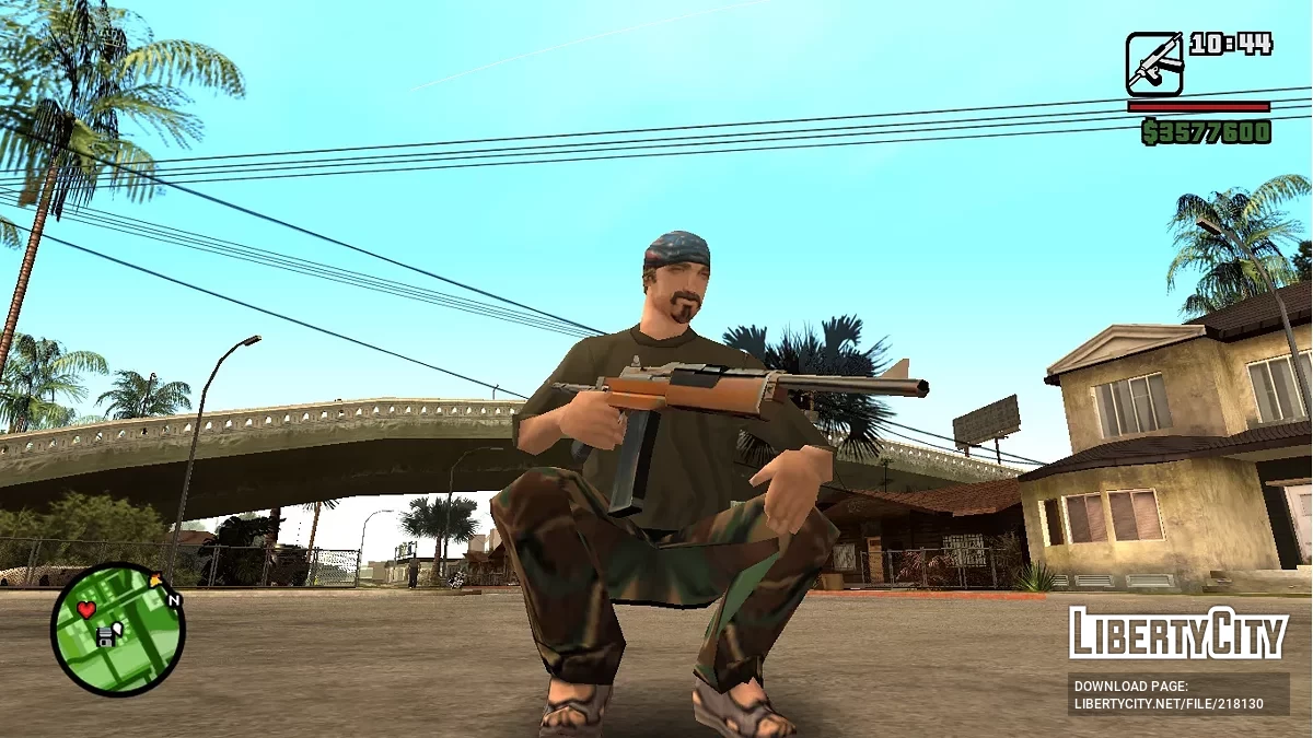 Набір зброї 3D-ери / GTA San Andreas