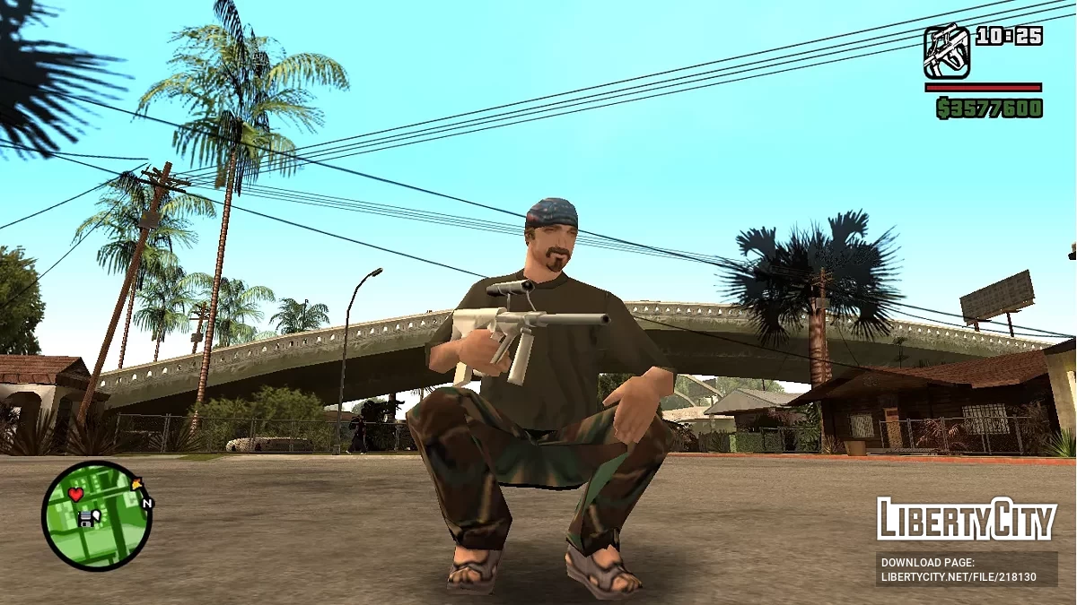 Набір зброї 3D-ери / GTA San Andreas