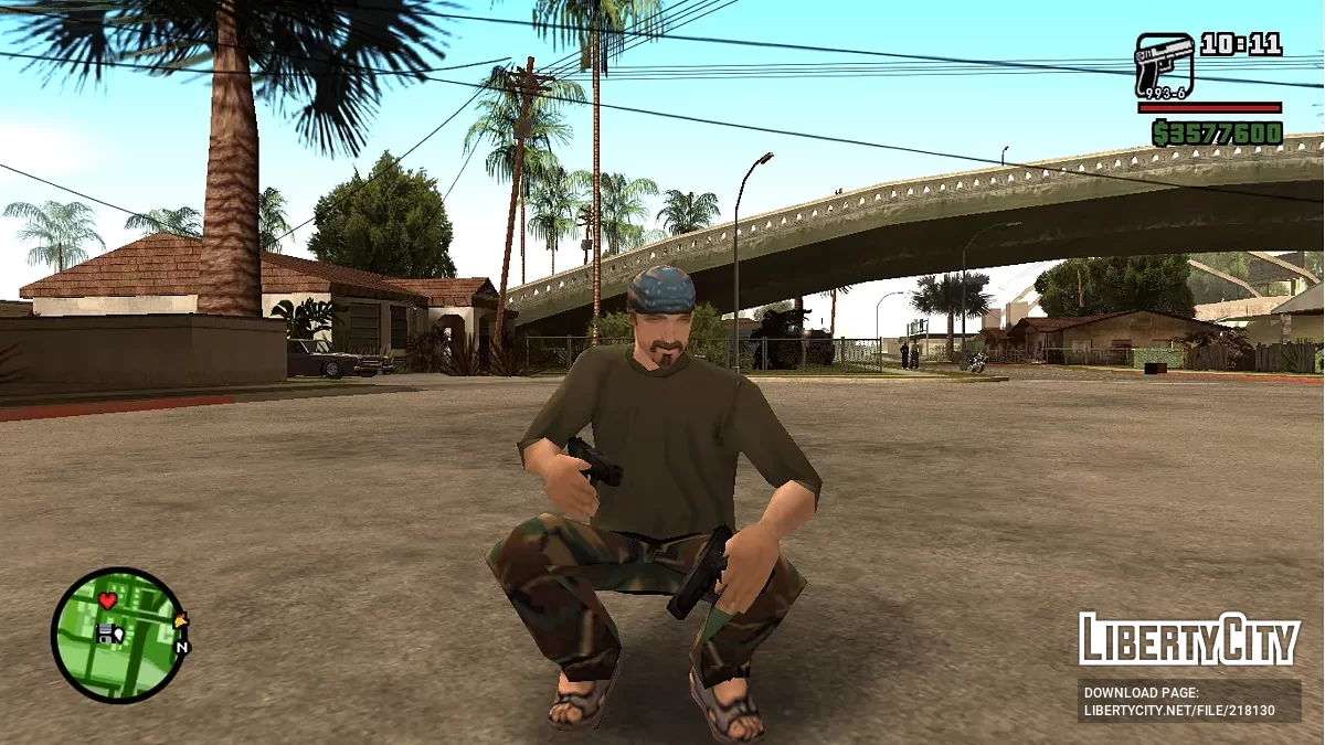 Набір зброї 3D-ери / GTA San Andreas