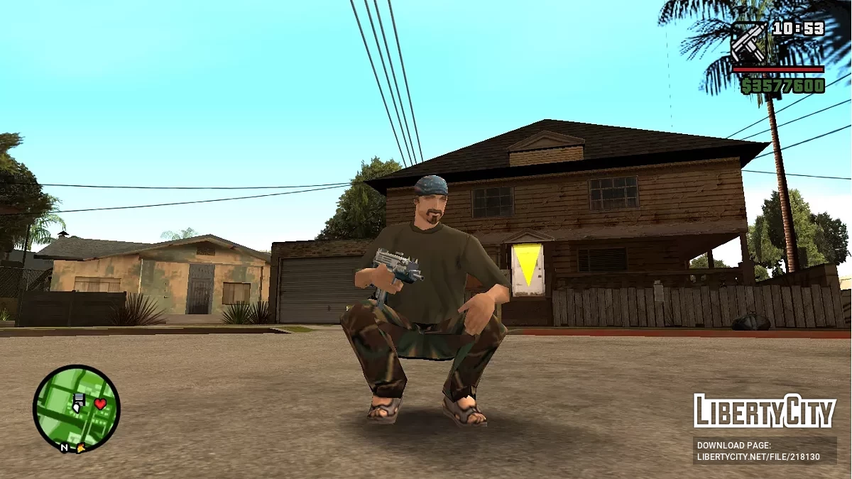 Набір зброї 3D-ери / GTA San Andreas