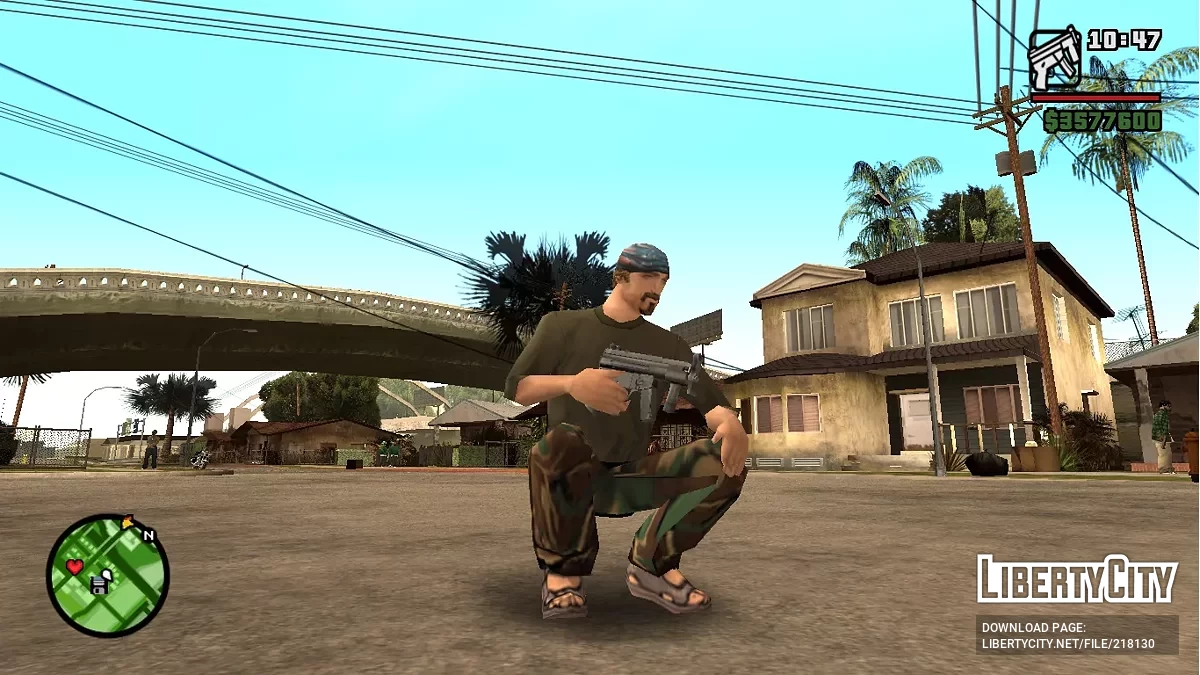 Набір зброї 3D-ери / GTA San Andreas