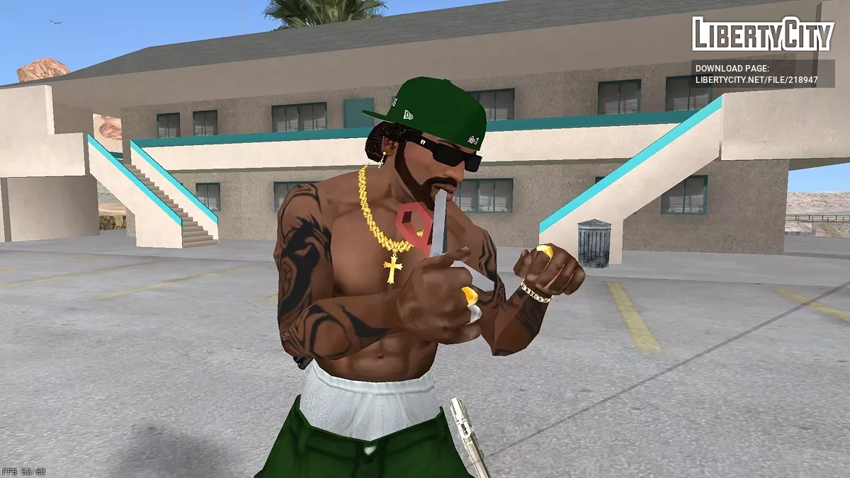厨房工具作为武器 / GTA San Andreas