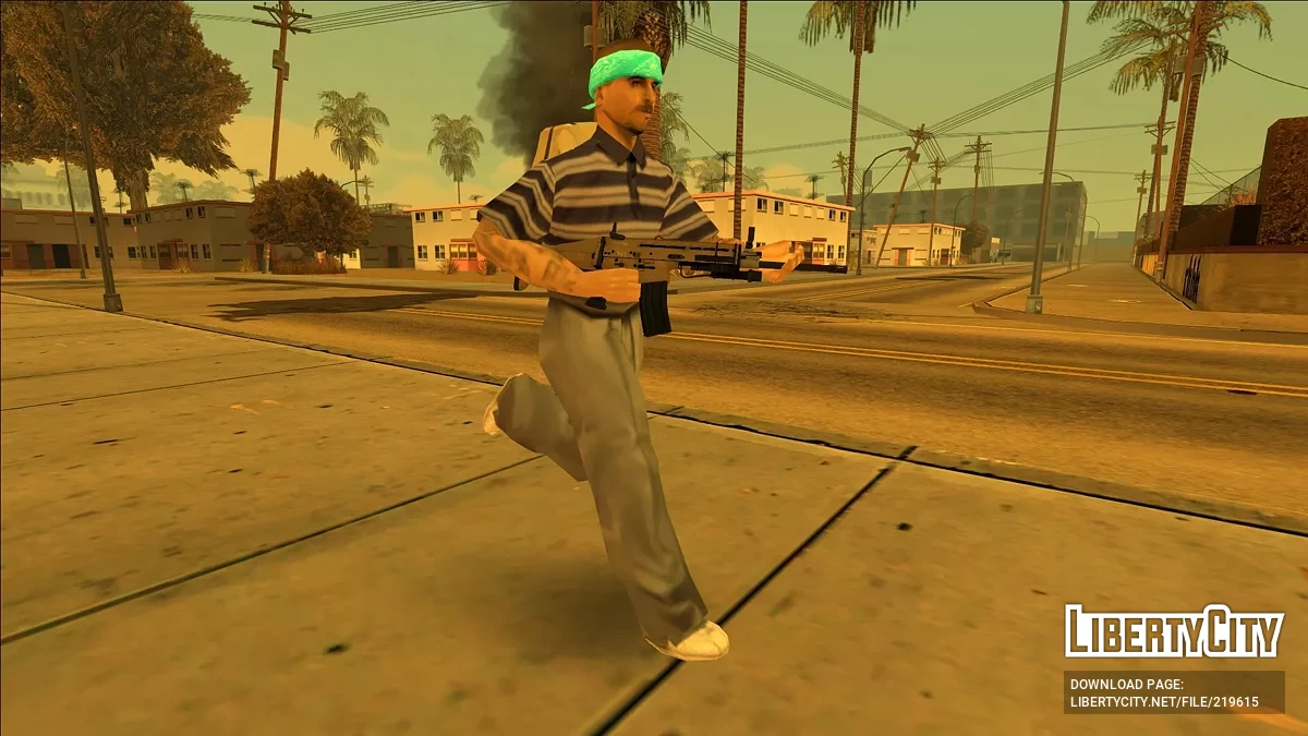 Paket Skin Senjata Api L4D2 yang Diperluas / GTA San Andreas