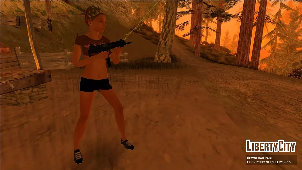 Paket Skin Senjata Api L4D2 yang Diperluas / GTA San Andreas