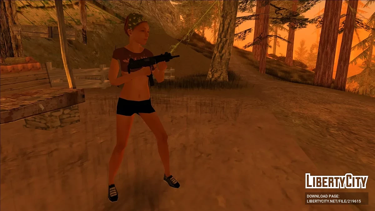 Paket Skin Senjata Api L4D2 yang Diperluas / GTA San Andreas