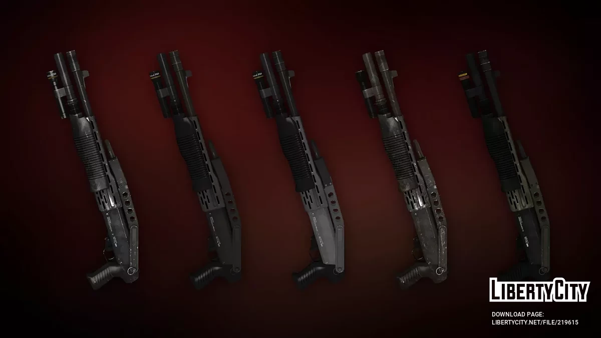 Paket Skin Senjata Api L4D2 yang Diperluas / GTA San Andreas