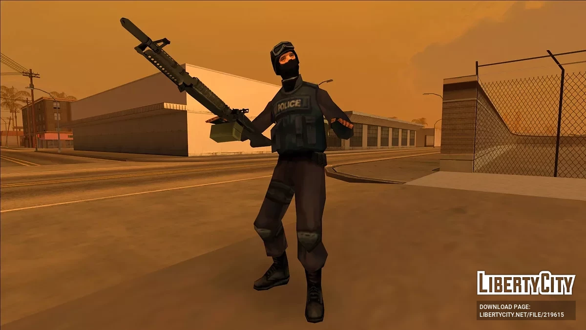 Paket Skin Senjata Api L4D2 yang Diperluas / GTA San Andreas