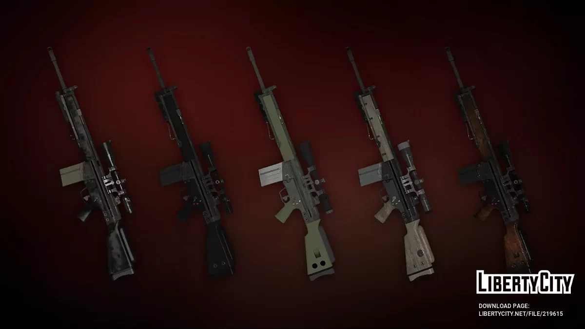 Paket Skin Senjata Api L4D2 yang Diperluas / GTA San Andreas