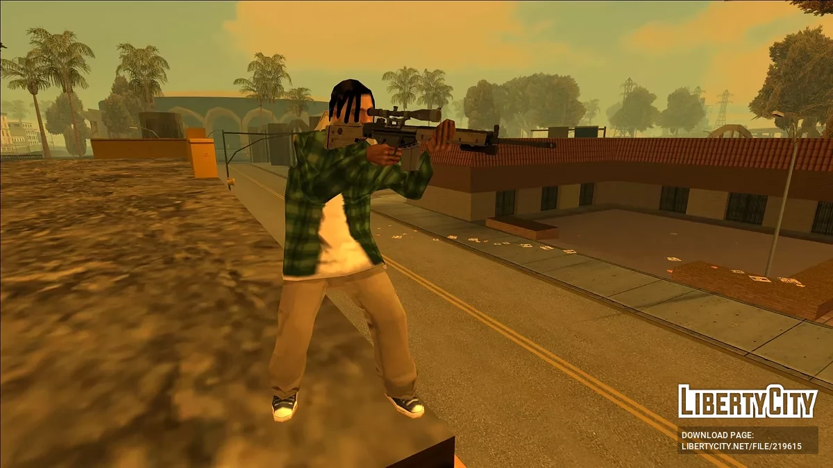 Paket Skin Senjata Api L4D2 yang Diperluas / GTA San Andreas
