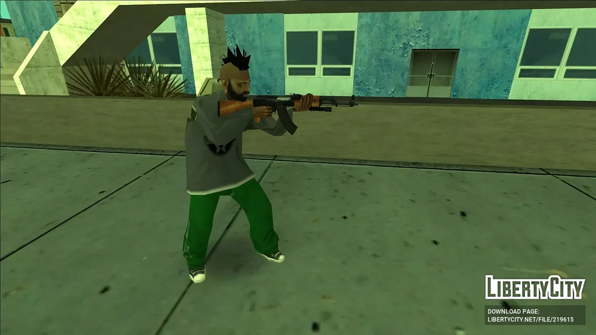 Paket Skin Senjata Api L4D2 yang Diperluas / GTA San Andreas