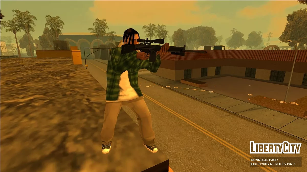 Paket Skin Senjata Api L4D2 yang Diperluas / GTA San Andreas