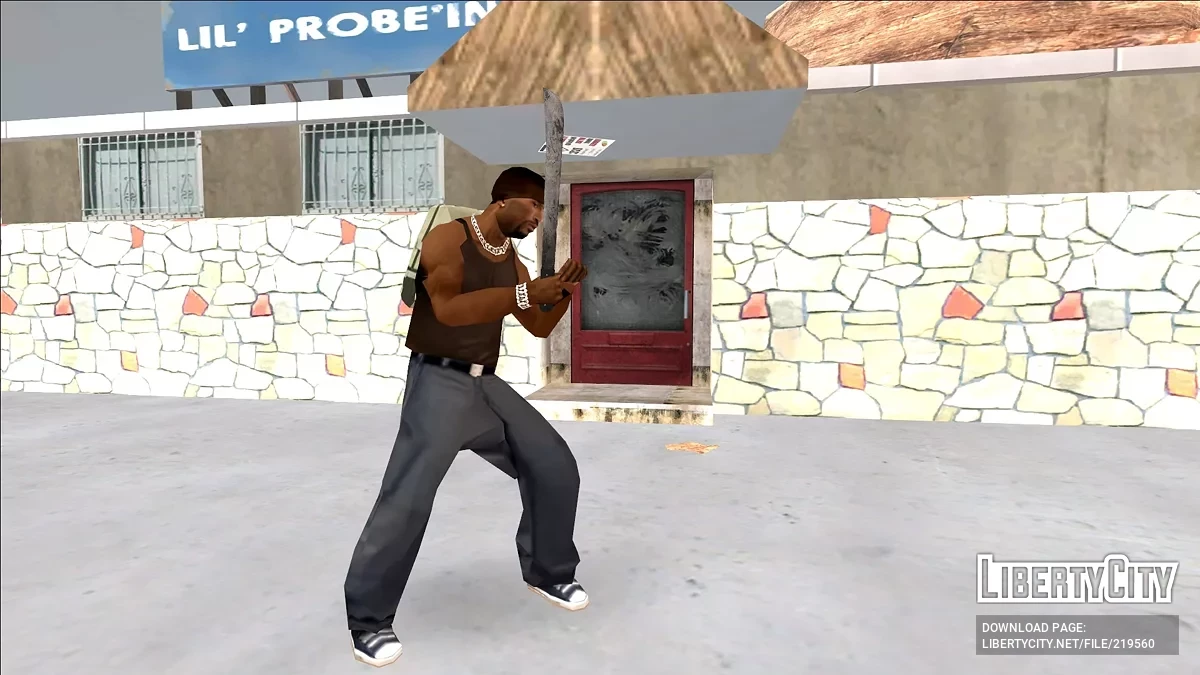 L4D2 Extended Melee Skins Pack / GTA San Andreas