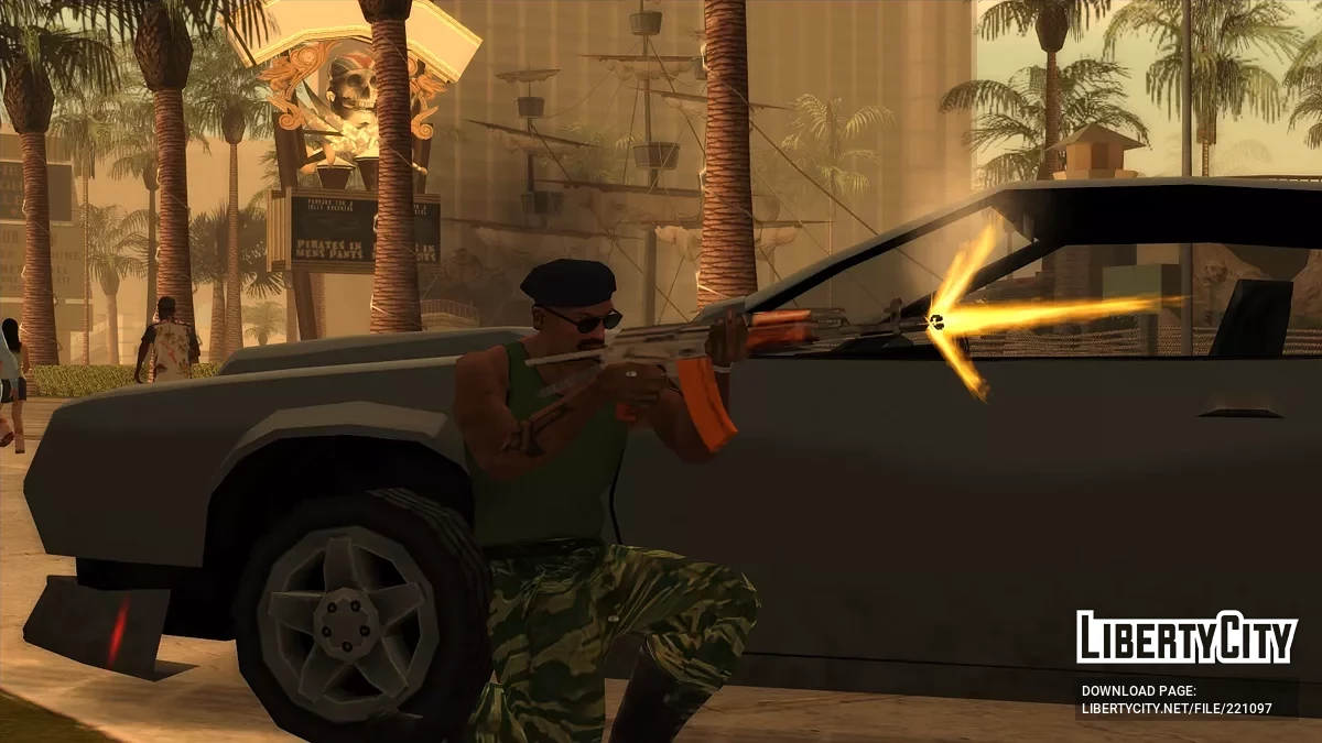 Pakiet AK/INNE (styl SA) / GTA San Andreas