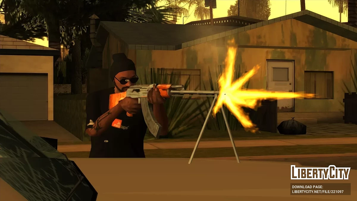Pakiet AK/INNE (styl SA) / GTA San Andreas