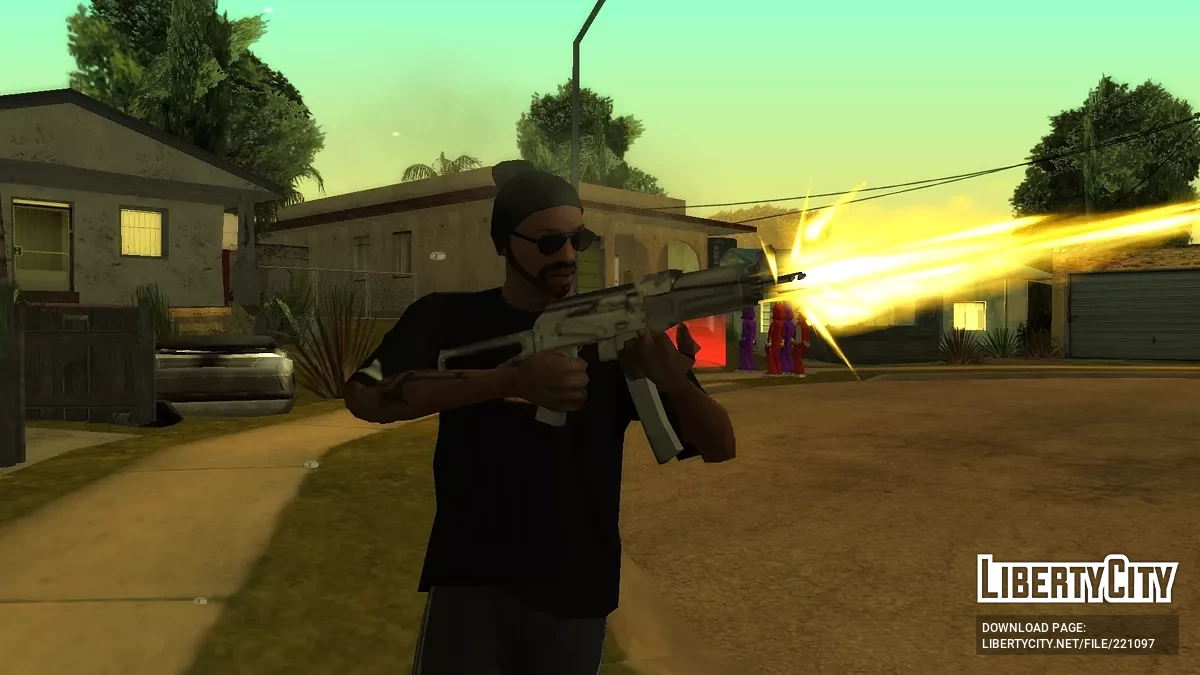 Pakiet AK/INNE (styl SA) / GTA San Andreas