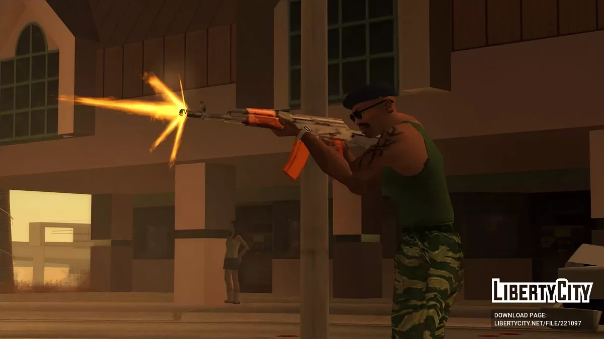 Pakiet AK/INNE (styl SA) / GTA San Andreas