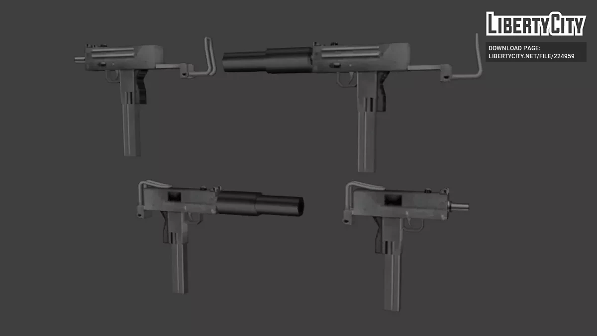 MAC-10 Pack / GTA San Andreas