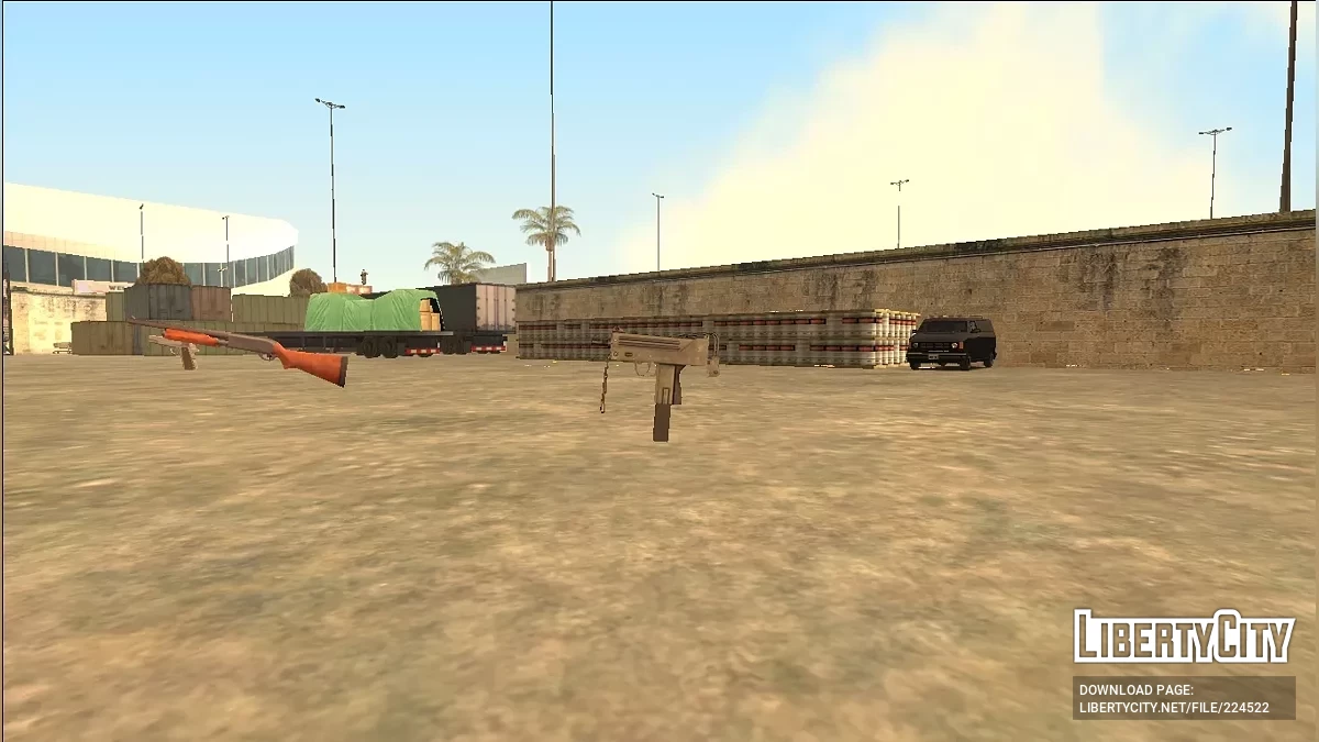 Pack d'armes de Zombie Andreas / GTA San Andreas