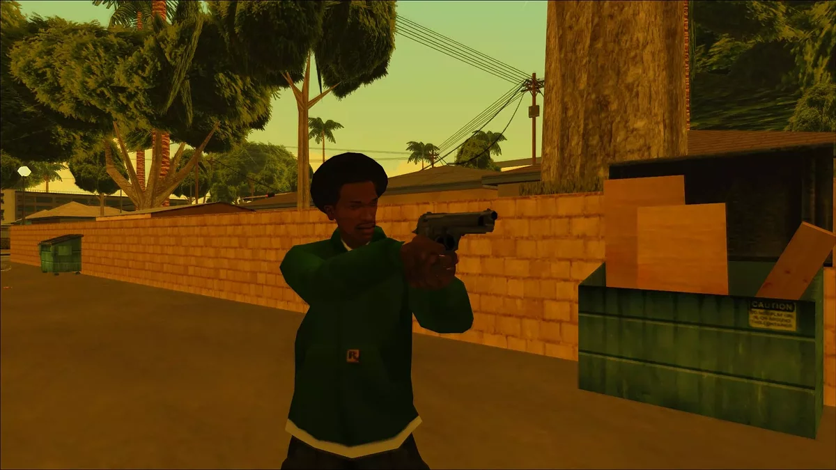 Схованка OG [Пакет бандитської зброї] / GTA San Andreas