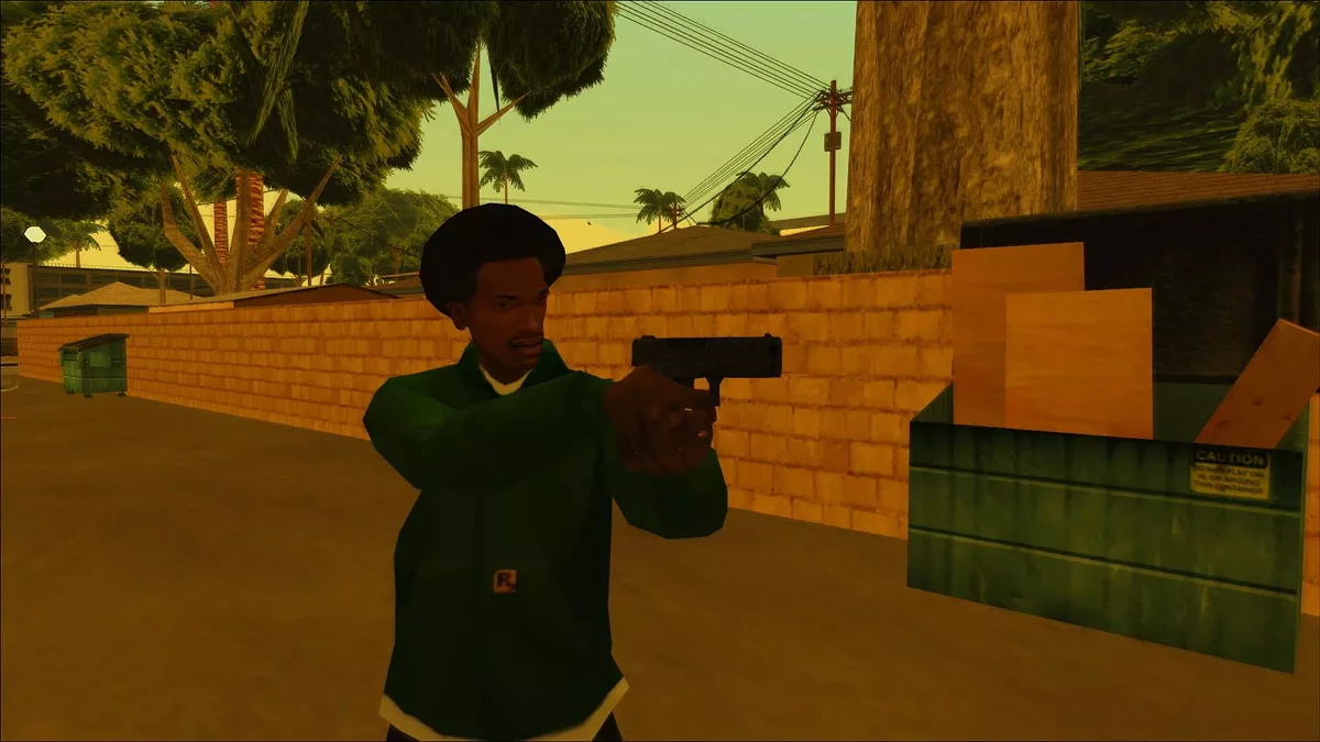 Схованка OG [Пакет бандитської зброї] / GTA San Andreas