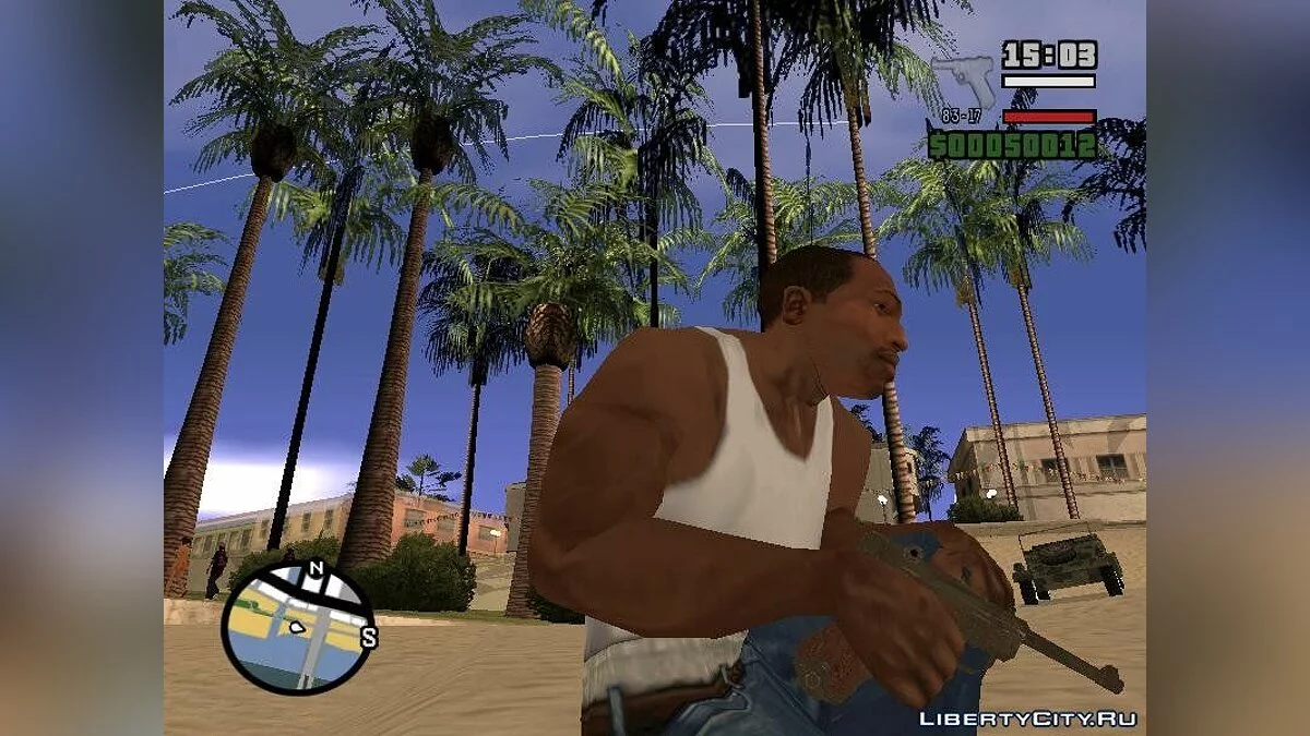 Luger from COD 2 / GTA San Andreas