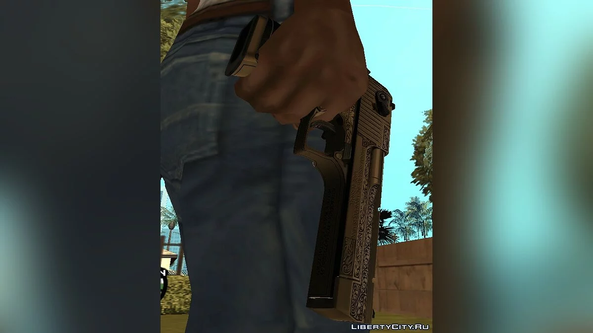 Engraved Gold Desert Eagle / GTA San Andreas