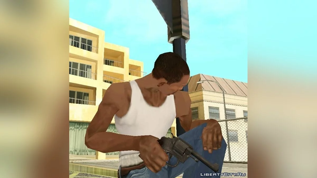 Revolver usé HD / GTA San Andreas