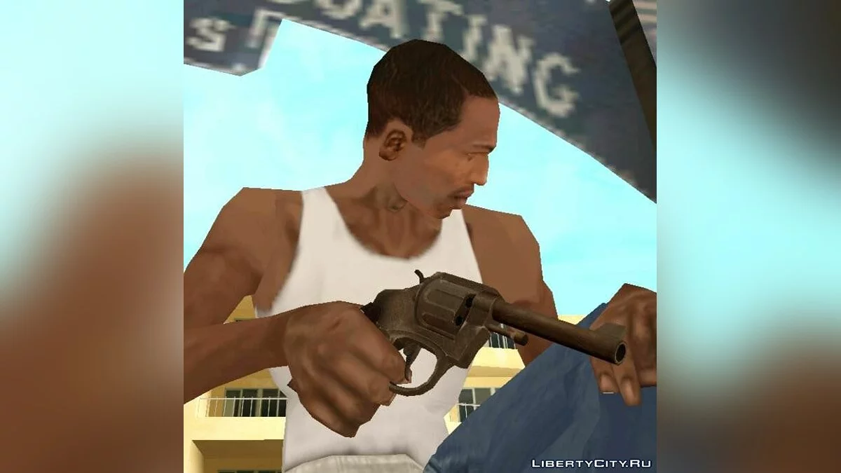 Revolver usé HD / GTA San Andreas