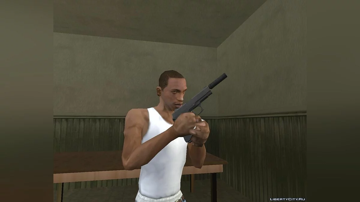 MP-443 Pistole Yarygin Grach aus BF3 / GTA San Andreas