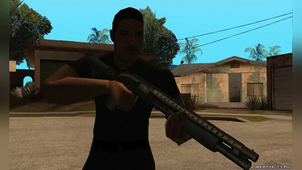 Пак зброї з фільму Ходячі Мерці / GTA San Andreas