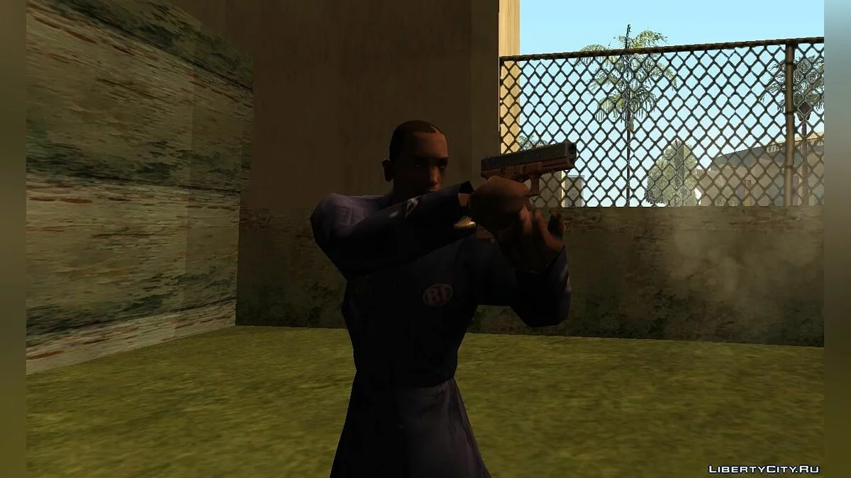 Бронебійний пістолет як у GTA 5 v2 / GTA San Andreas