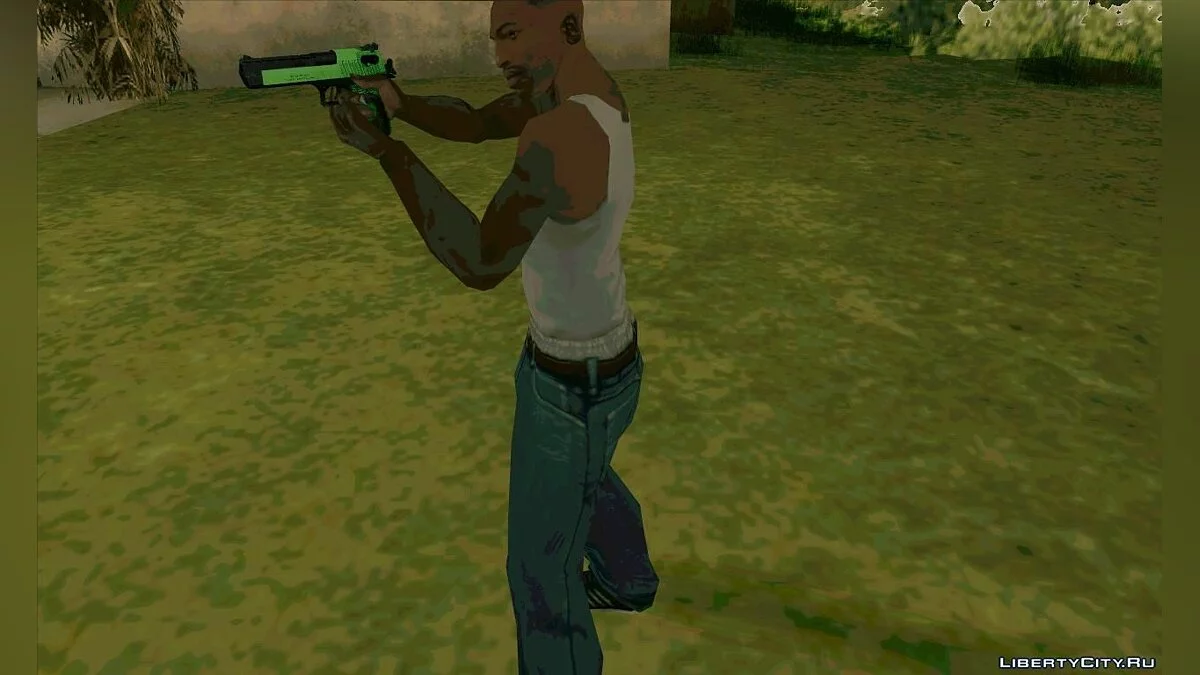 Green Desert Eagle / GTA San Andreas