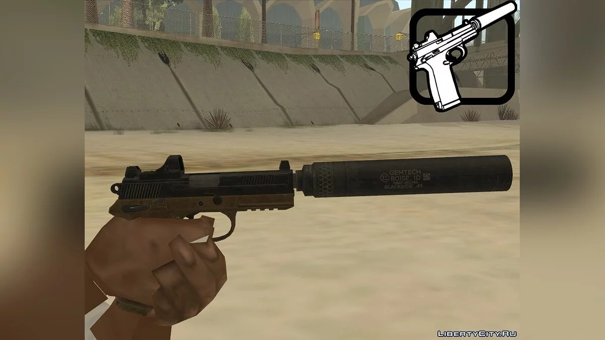 FN FNP-45 / GTA San Andreas