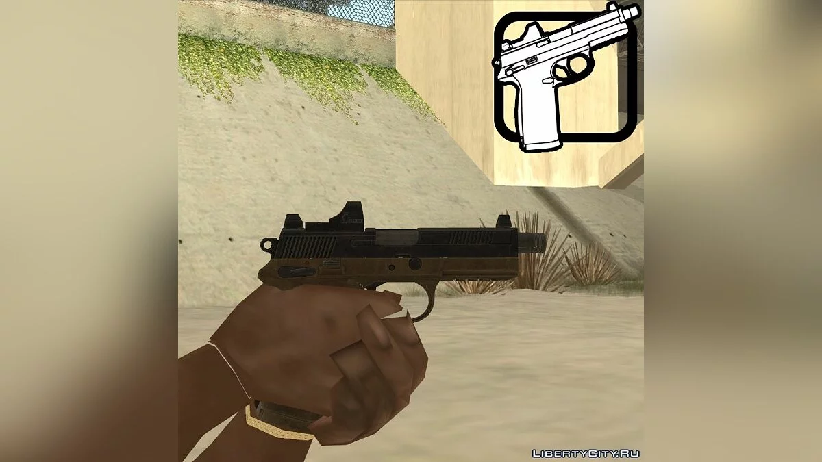 FN FNP-45 / GTA San Andreas