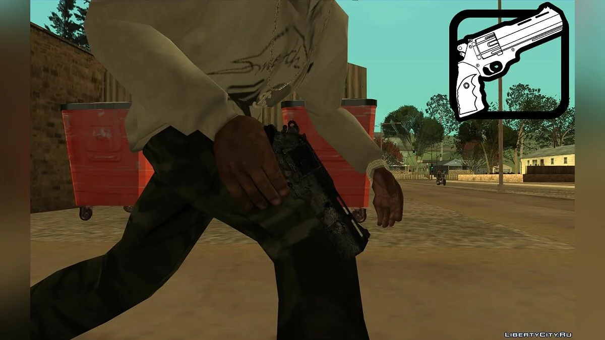 Revólver de Alien: Isolation / GTA San Andreas