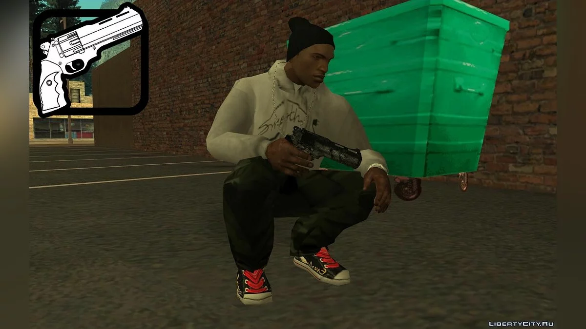 Revólver de Alien: Isolation / GTA San Andreas