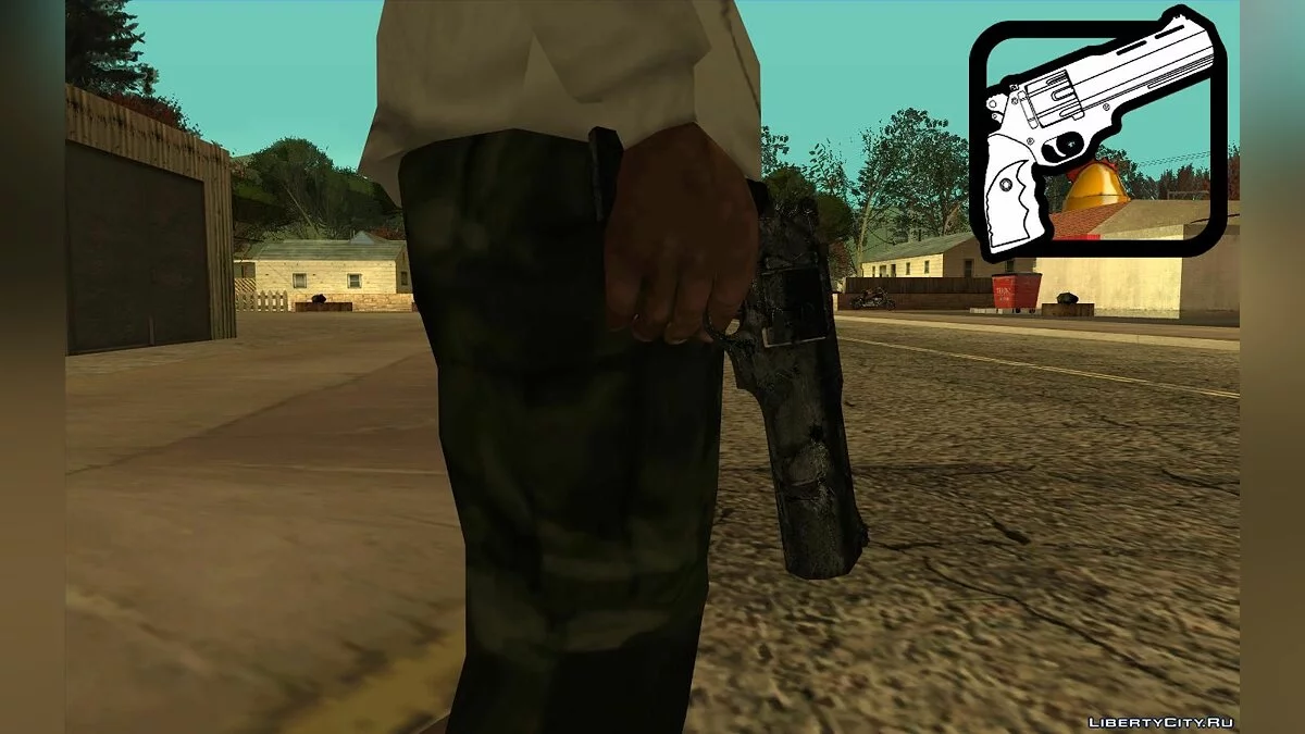 Revólver de Alien: Isolation / GTA San Andreas