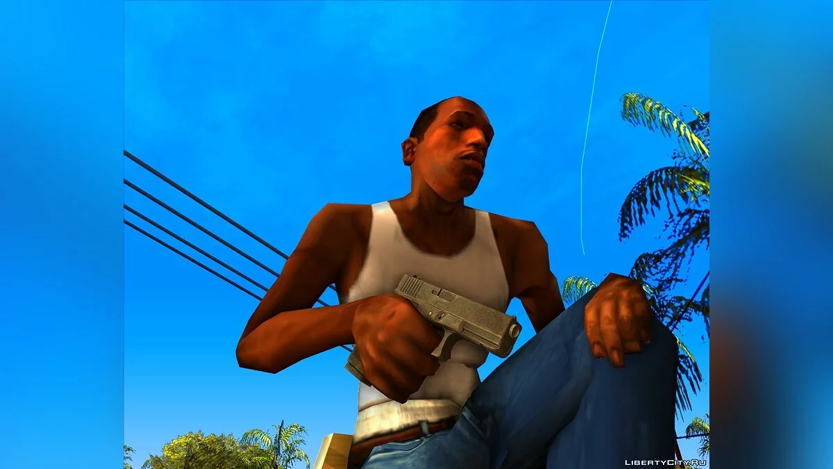 Пістолет Glock з гри R.I.P.D. / GTA San Andreas