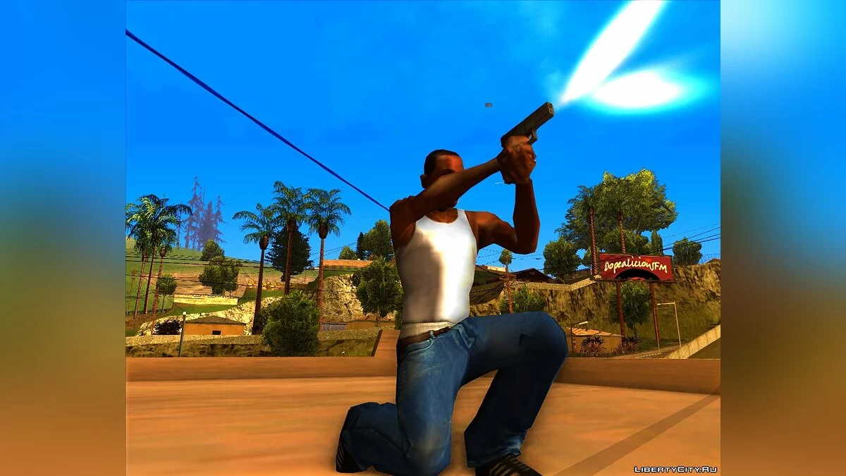 Пістолет Glock з гри R.I.P.D. / GTA San Andreas