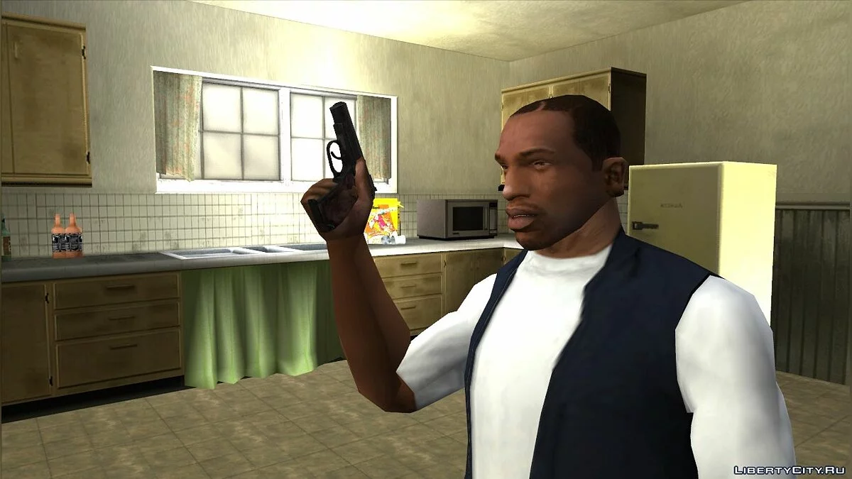 Пистолет Макарова из Call of Duty: Black Ops / GTA San Andreas