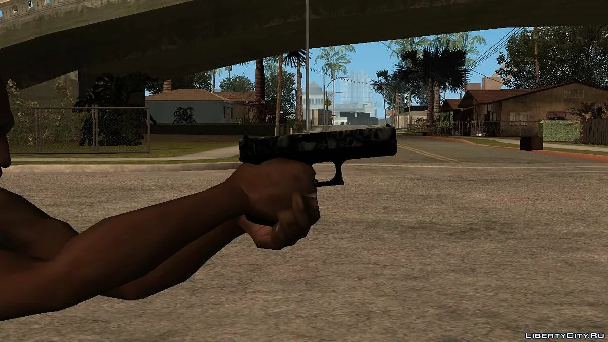 Glock-18 Water Elemental + Glock-18 Catacombs / GTA San Andreas
