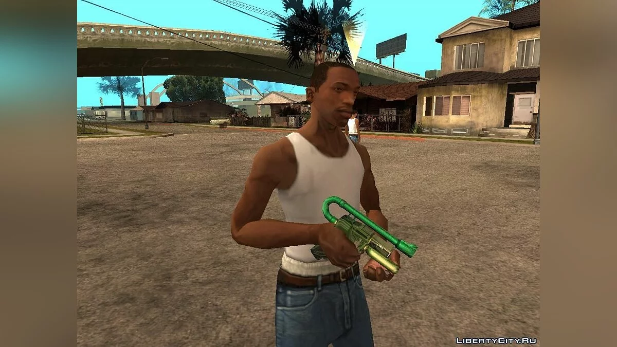 Pistol of the main character of the film The Green Hornet / GTA San Andreas