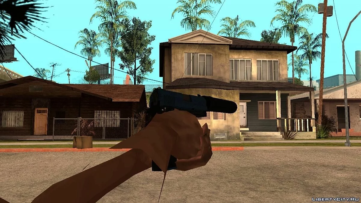 USP-S Straж+Cayman من CS:GO / جي تي إيه سان أندرياس