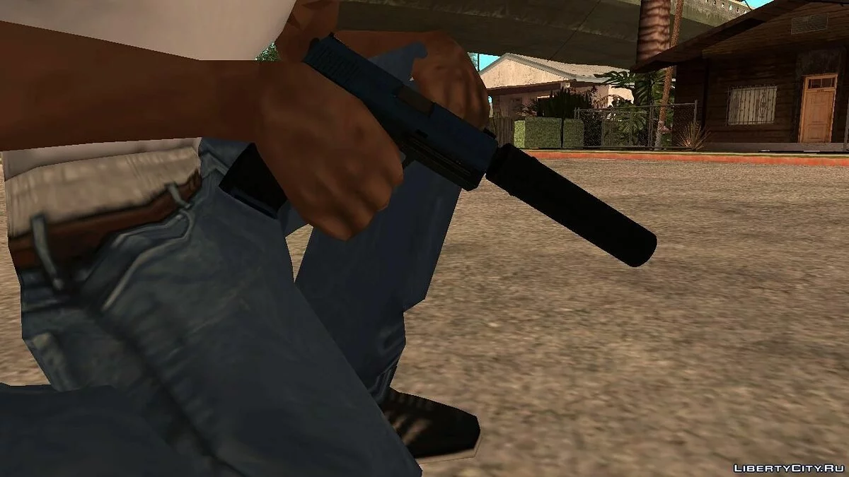 USP-S Straж+Cayman من CS:GO / جي تي إيه سان أندرياس
