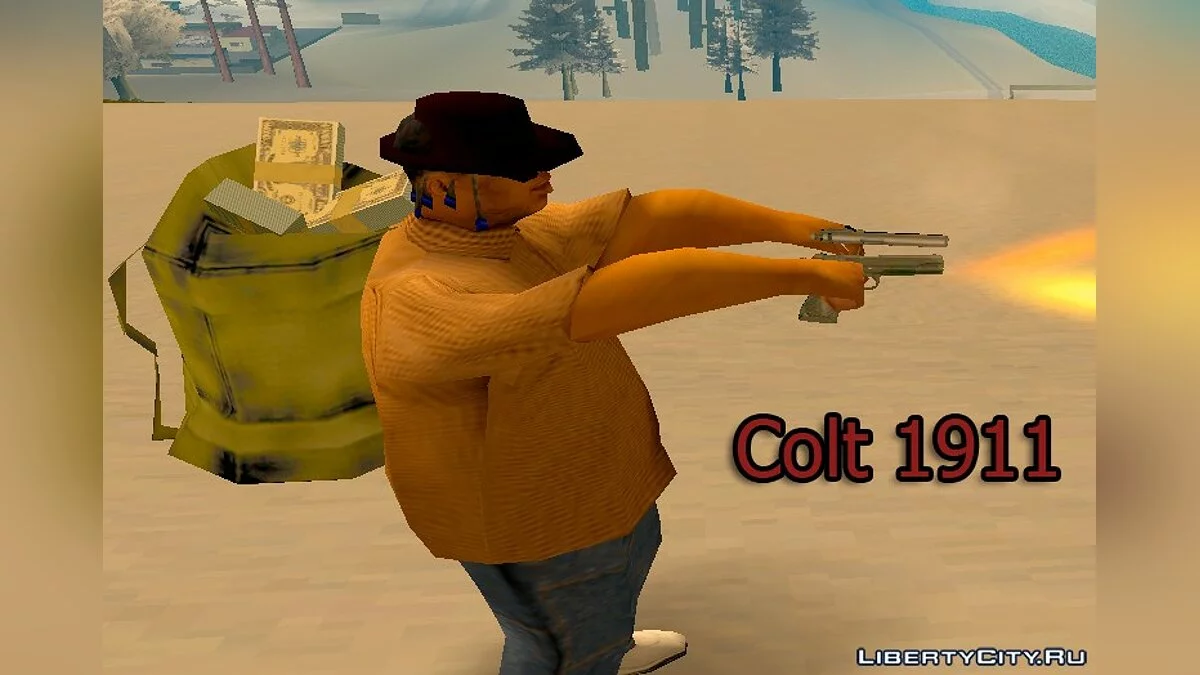Red Dead Redemption Colt 1911 [GTA SA] / GTA San Andreas