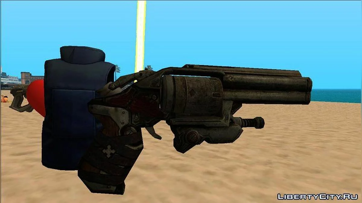 Pistolet Boltock de Gears Of War 3 / GTA San Andreas