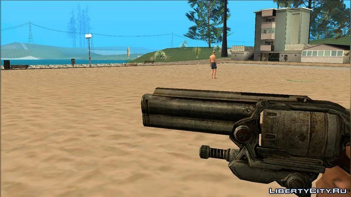 Pistolet Boltock de Gears Of War 3 / GTA San Andreas
