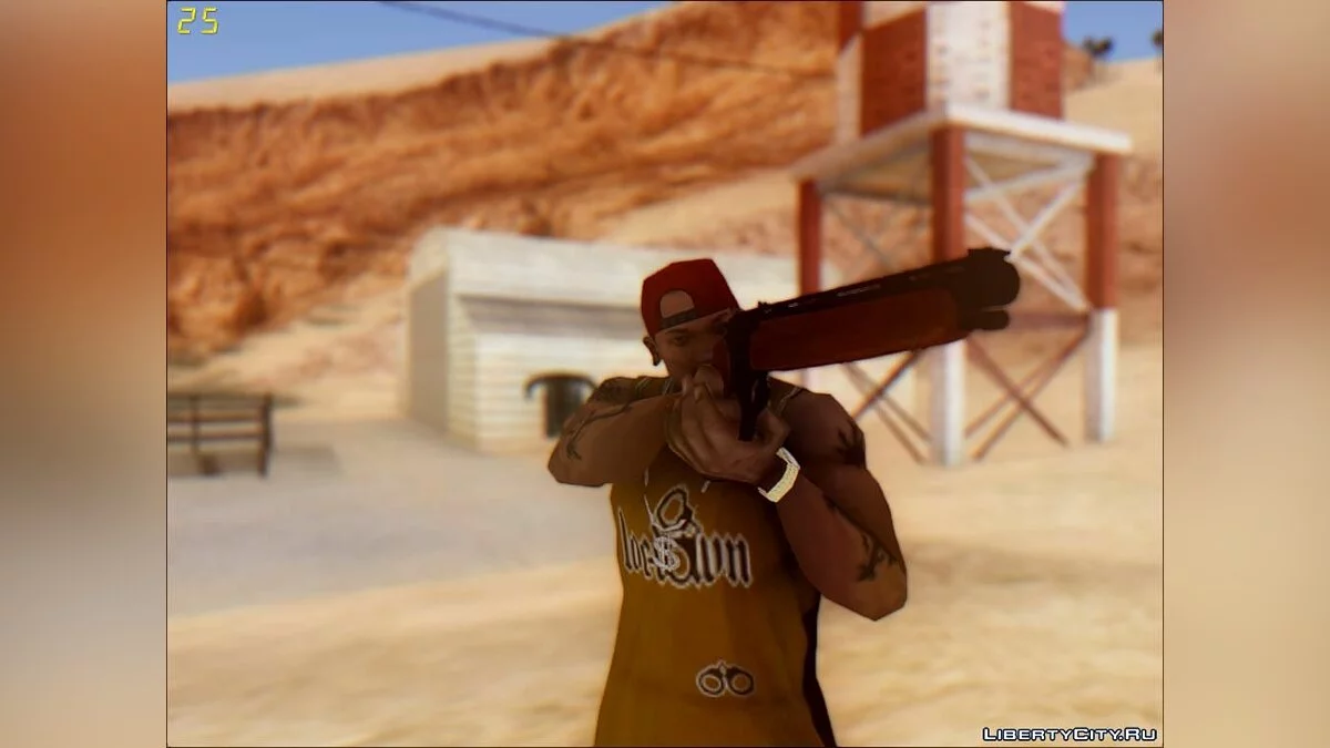 GTA V Pistol Penembak Jitu / GTA San Andreas