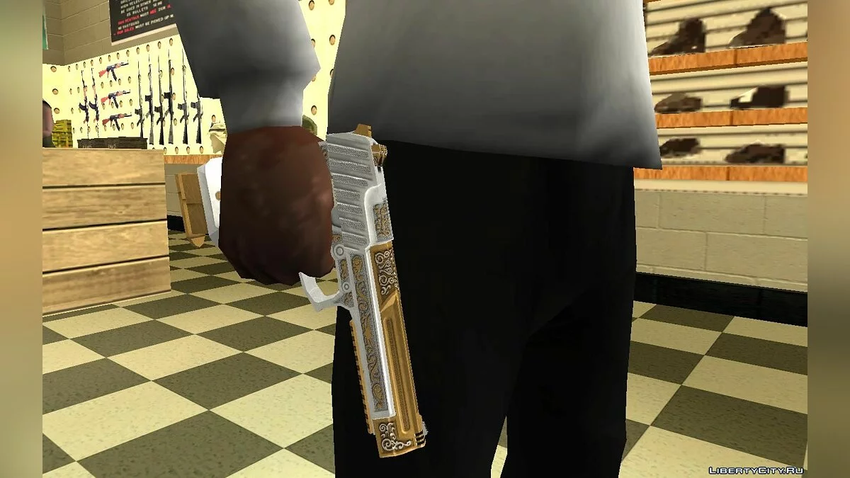 GTA V Pistol .50 - Ill Gotten Gains DLC Camo / GTA San Andreas