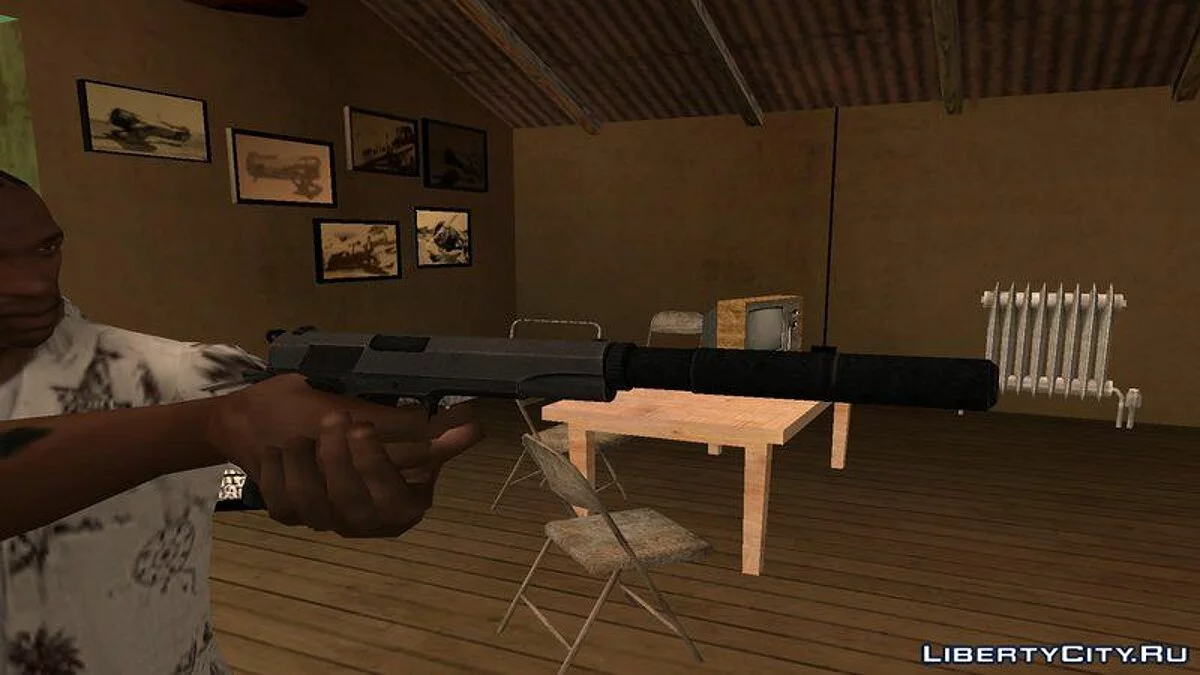 Colt 45 original en HD / GTA San Andreas